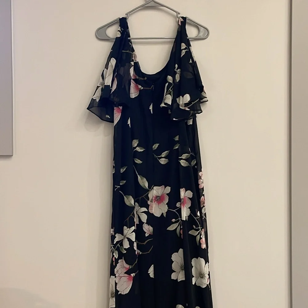 NWT Chaps Floral Midi Dress 8